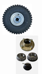 22x11.00-8 Kenda 43F fitted on a 4 Stud, 4