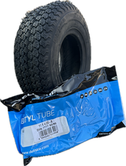 11x4.00-5 Kenda tyre & 11x4.00-5 bent metal valve inner tube
