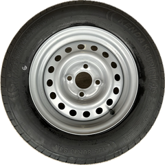 155/80R13 84N Kenda fitted onto a 4 Stud, 100mm PCD, 60mm Centre, ET30 wheel