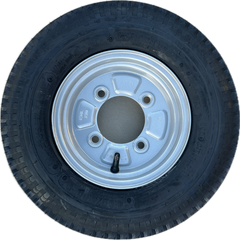 4.80/4.00-8 62M 4PR Kenda fitted on a 4 Stud, 115mm PCD, 85mm Centre, ET0 wheel