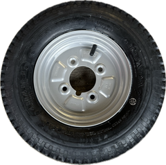 4.80/4.00-8 70M 6PR Kenda Tube & Tyre fitted on a 4 stud, 4 inch PCD, 67mm Centre, ET0 wheel