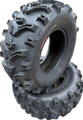 2x 25x10.00-12 50F 6PR Kenda Bear Claw XL