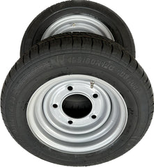 2x 195/60r12C 108/106N Kenda fitted onto a 5.5Jx12, 5 stud 6.5