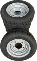 4x 195/60r12C 108/106N Kenda fitted onto a 5.5Jx12, 5 stud 6.5