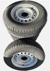 5x 165R13C 96/94N Kenda Tyre fitted on a 4 Stud, 5.5